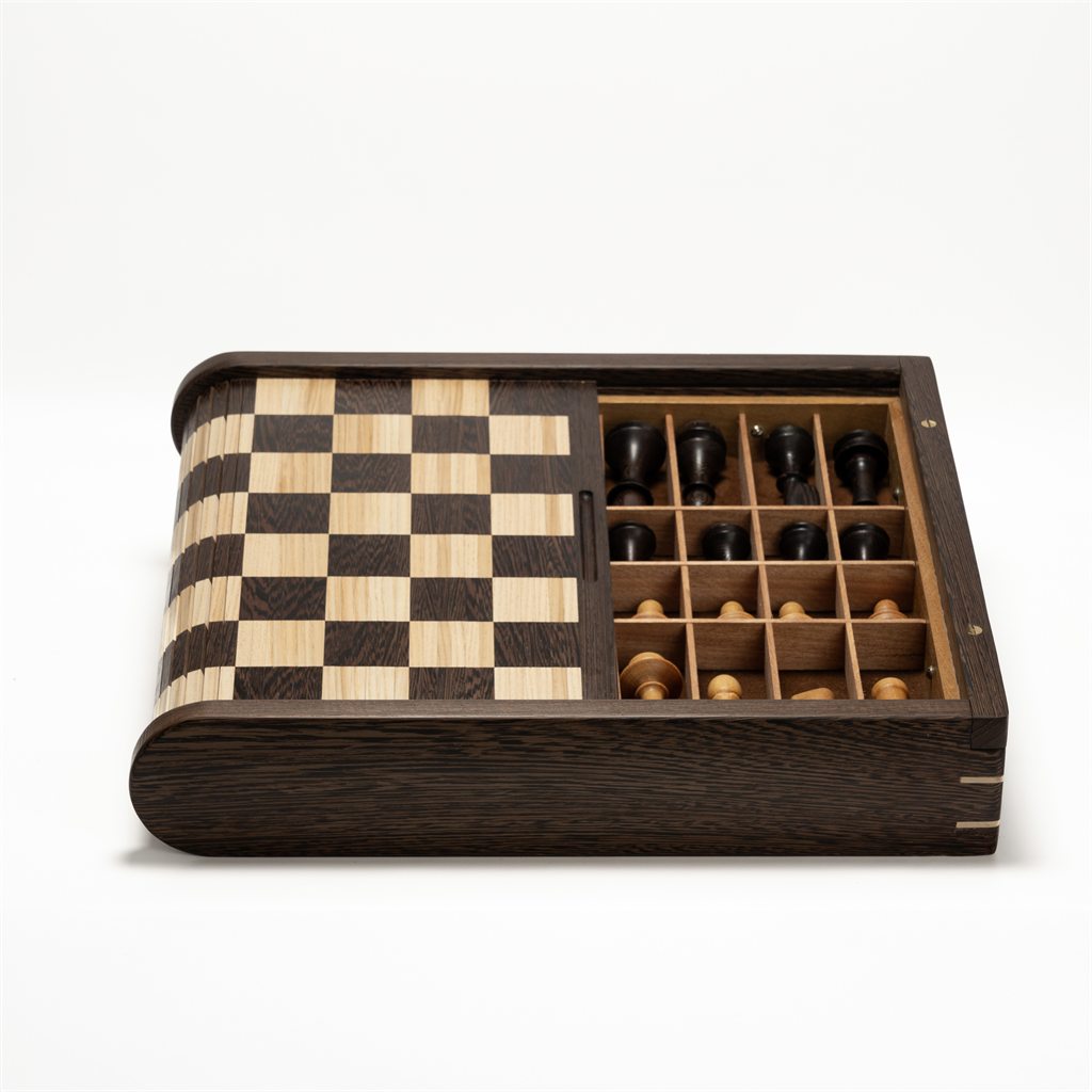 Chessboard Tambour — detail